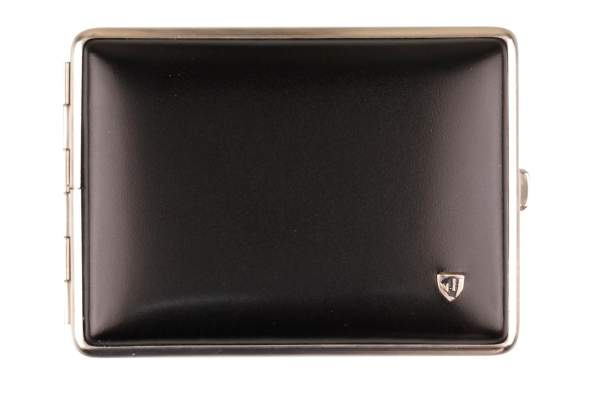 Zigarettenetui 100mm "Soft-Leder schwarz"